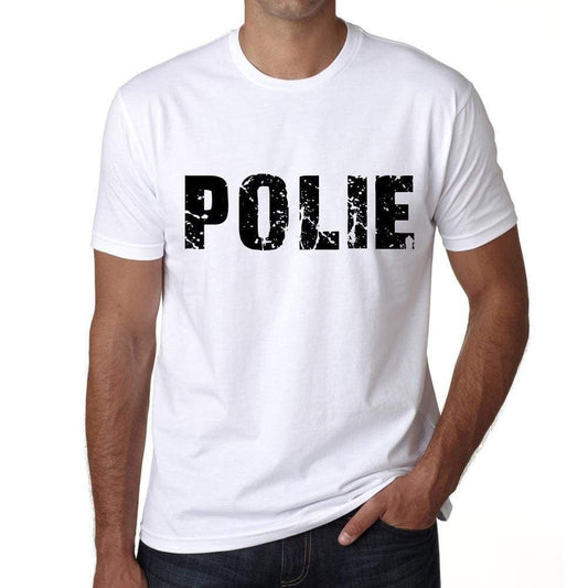 Mens Tee Shirt Vintage T Shirt Polie X-Small White - White / Xs - Casual