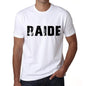 Mens Tee Shirt Vintage T Shirt Raide X-Small White - White / Xs - Casual