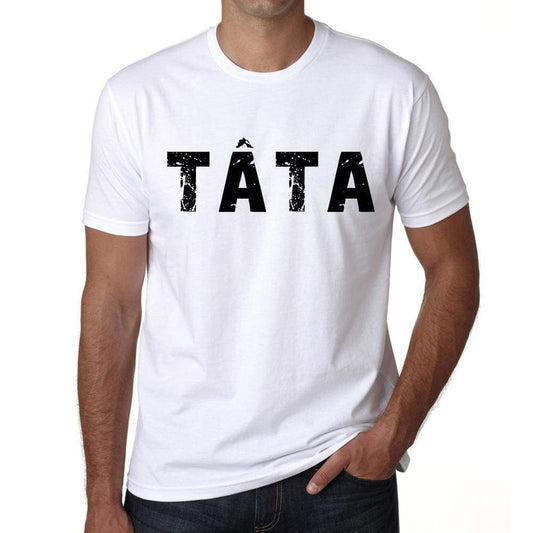 Mens Tee Shirt Vintage T Shirt Tta X-Small White 00560 - White / Xs - Casual