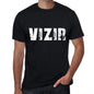 Mens Tee Shirt Vintage T Shirt Vizir X-Small Black 00558 - Black / Xs - Casual