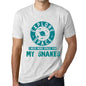 Mens Vintage Tee Shirt Graphic T Shirt I Need More Space For My Snakes Vintage White - Vintage White / Xs / Cotton - T-Shirt