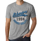 Mens Vintage Tee Shirt Graphic T Shirt Warriors Since 1994 Grey Marl - Grey Marl / Xs / Cotton - T-Shirt