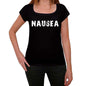 Nausea Womens T Shirt Black Birthday Gift 00547 - Black / Xs - Casual
