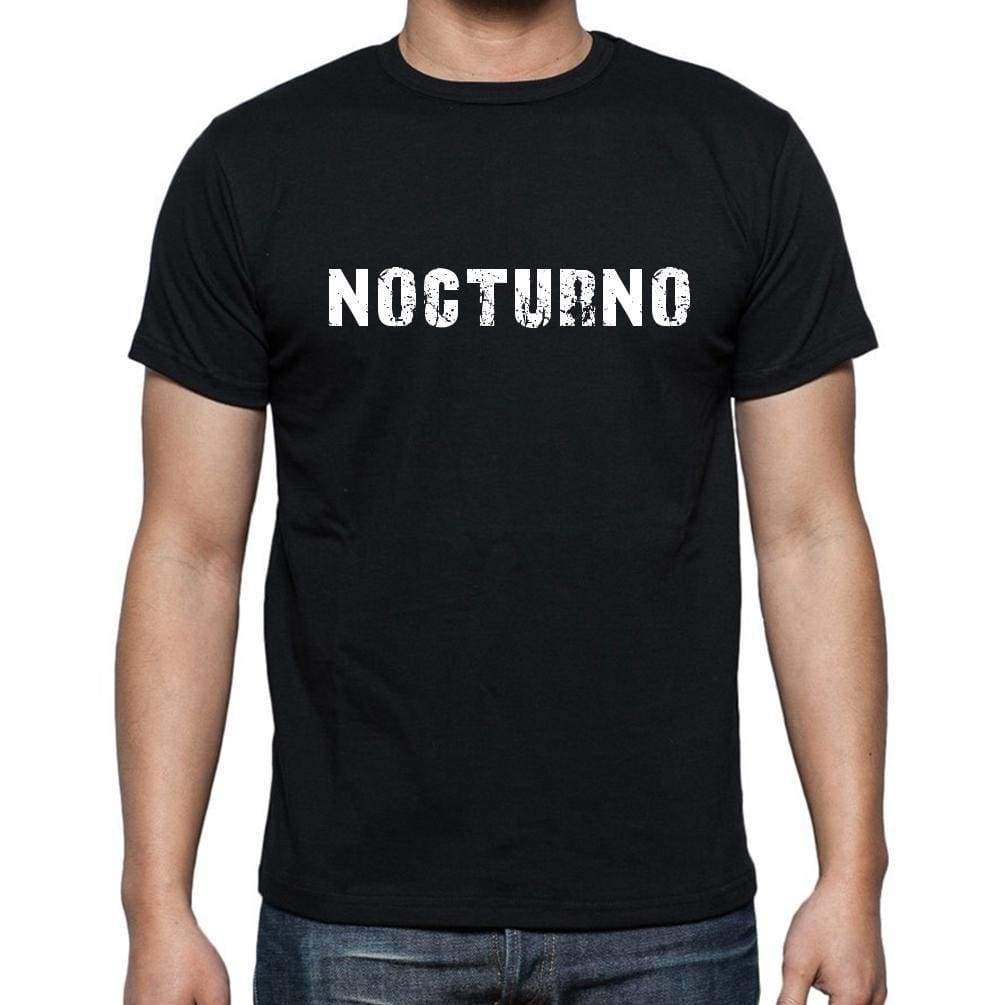 Nocturno Mens Short Sleeve Round Neck T-Shirt - Casual