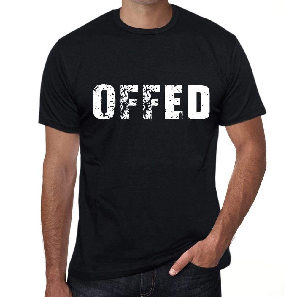 Offed Mens Retro T Shirt Black Birthday Gift 00553 - Black / Xs - Casual