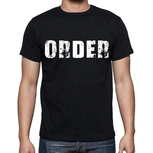 Order Mens Short Sleeve Round Neck T-Shirt Black T-Shirt En
