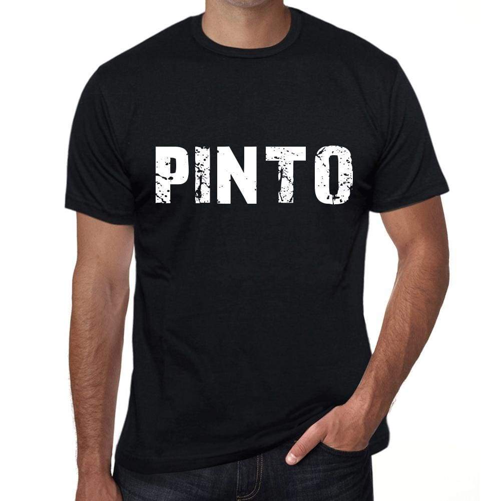 Pinto Mens Retro T Shirt Black Birthday Gift 00553 - Black / Xs - Casual