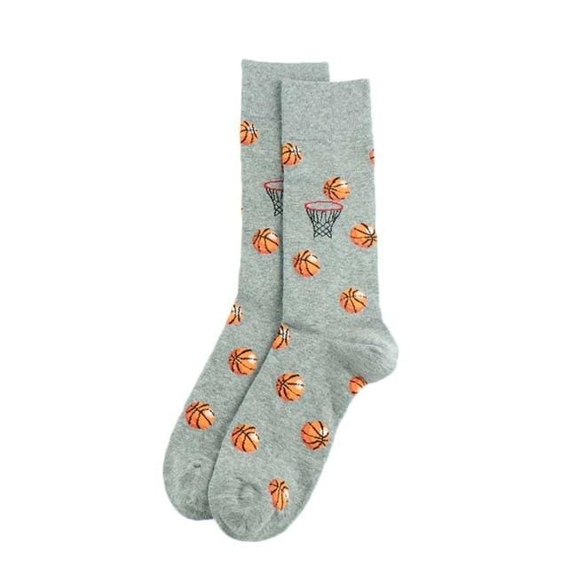 Creative Food Animal Socks Combed Cotton Funny Socks Men Novelty Design Plane Dinosaur Crew Skateboard Socks Calcetines Hombre