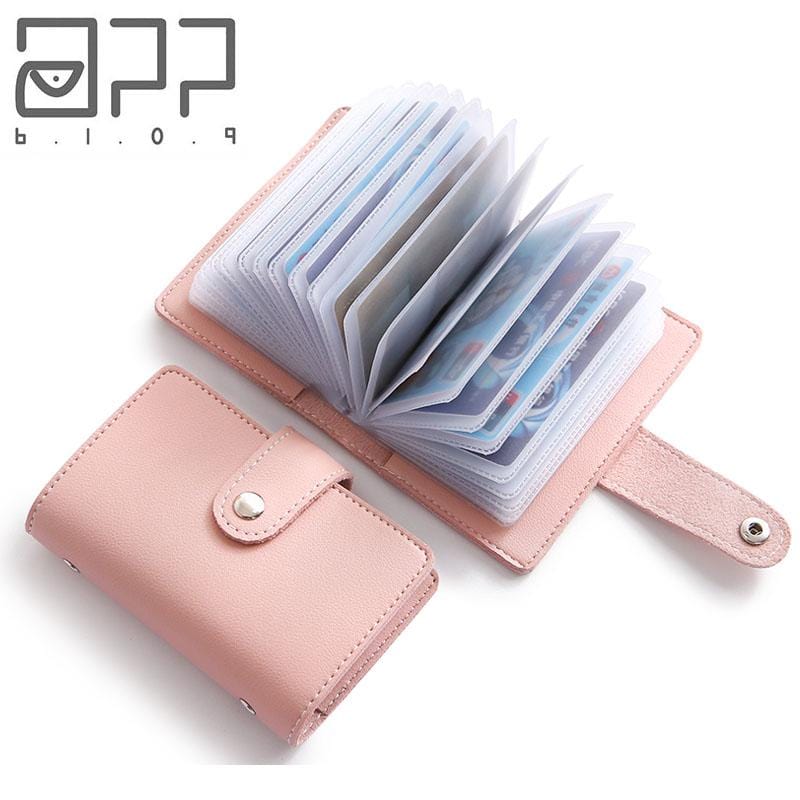 APP BLOG Women Men Passport Cover ID Credit Business Cards Holder Wallet Card Bag Case Femme Carteira Mujer For Documents 2018