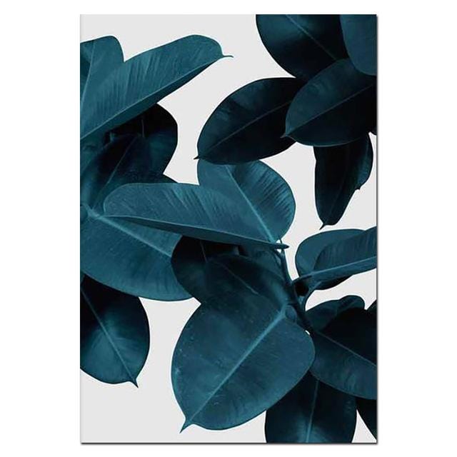 Wall Pictures for Living Room Leaf Cuadros Picture Nordic Poster Floral Wall Art Canvas Painting Botanical Posters and Prints