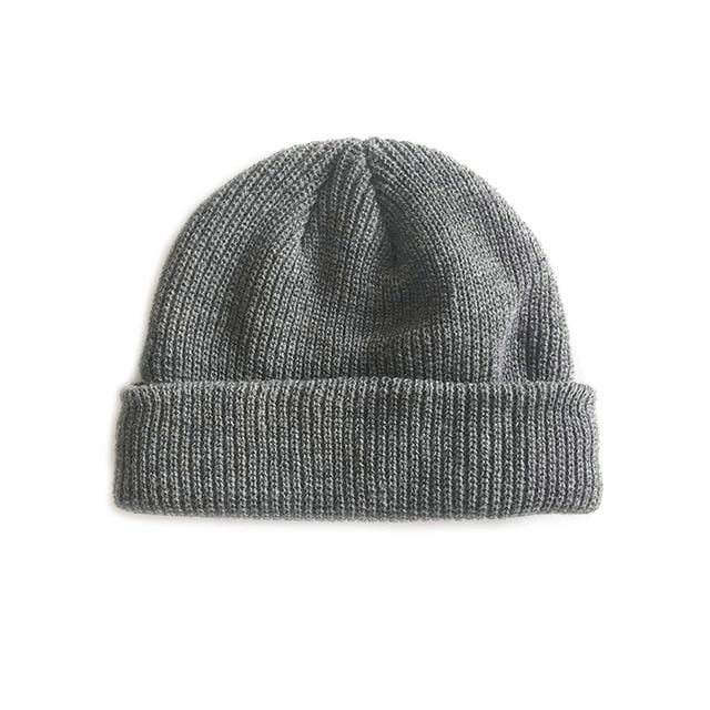 Men Knitted Hat Beanie Skullcap Sailor Cap Cuff Brimless Retro Navy Style Beanie Hat TT@88