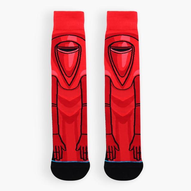 2018Hot Movie Star Wars Stockings For Adult Men Women Jedi Order Master Yoda Cosplay Cotton Funny Tide Long Star War Socks 1 Pai