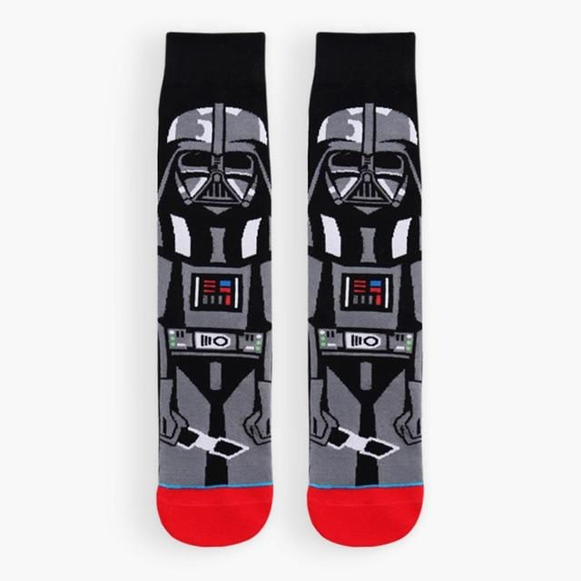 2018Hot Movie Star Wars Stockings For Adult Men Women Jedi Order Master Yoda Cosplay Cotton Funny Tide Long Star War Socks 1 Pai