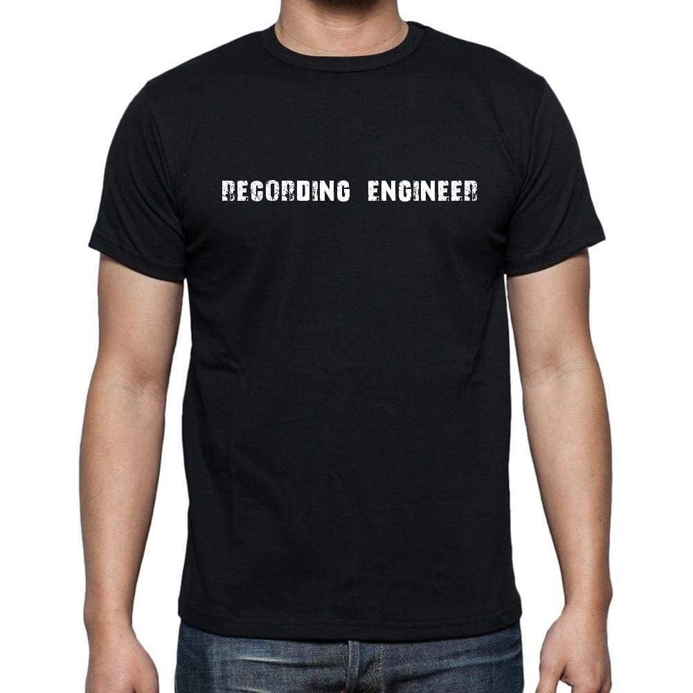 Recording Engineer Mens Short Sleeve Round Neck T-Shirt 00022 - Casual