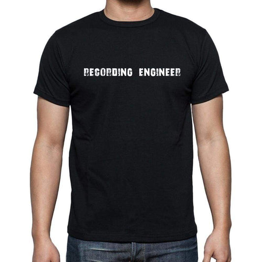 Recording Engineer Mens Short Sleeve Round Neck T-Shirt 00022 - Casual