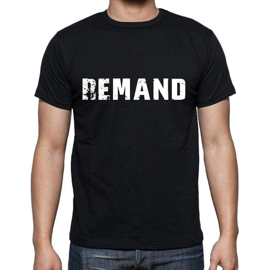 Remand Mens Short Sleeve Round Neck T-Shirt 00004 - Casual