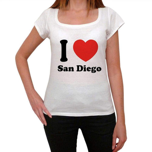 San Diego T shirt woman,traveling in, visit San Diego,Women's Short Sleeve Round Neck T-shirt 00031 - Ultrabasic
