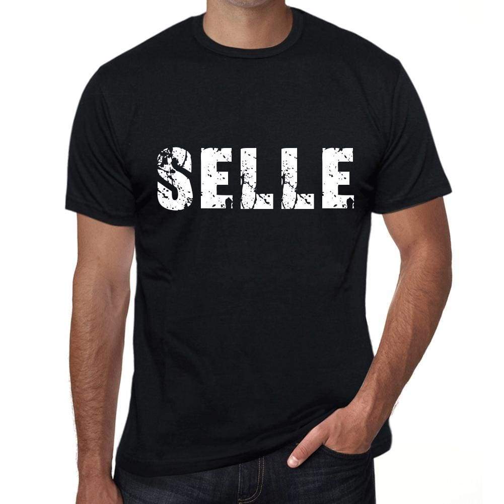 Selle Mens Retro T Shirt Black Birthday Gift 00553 - Black / Xs - Casual