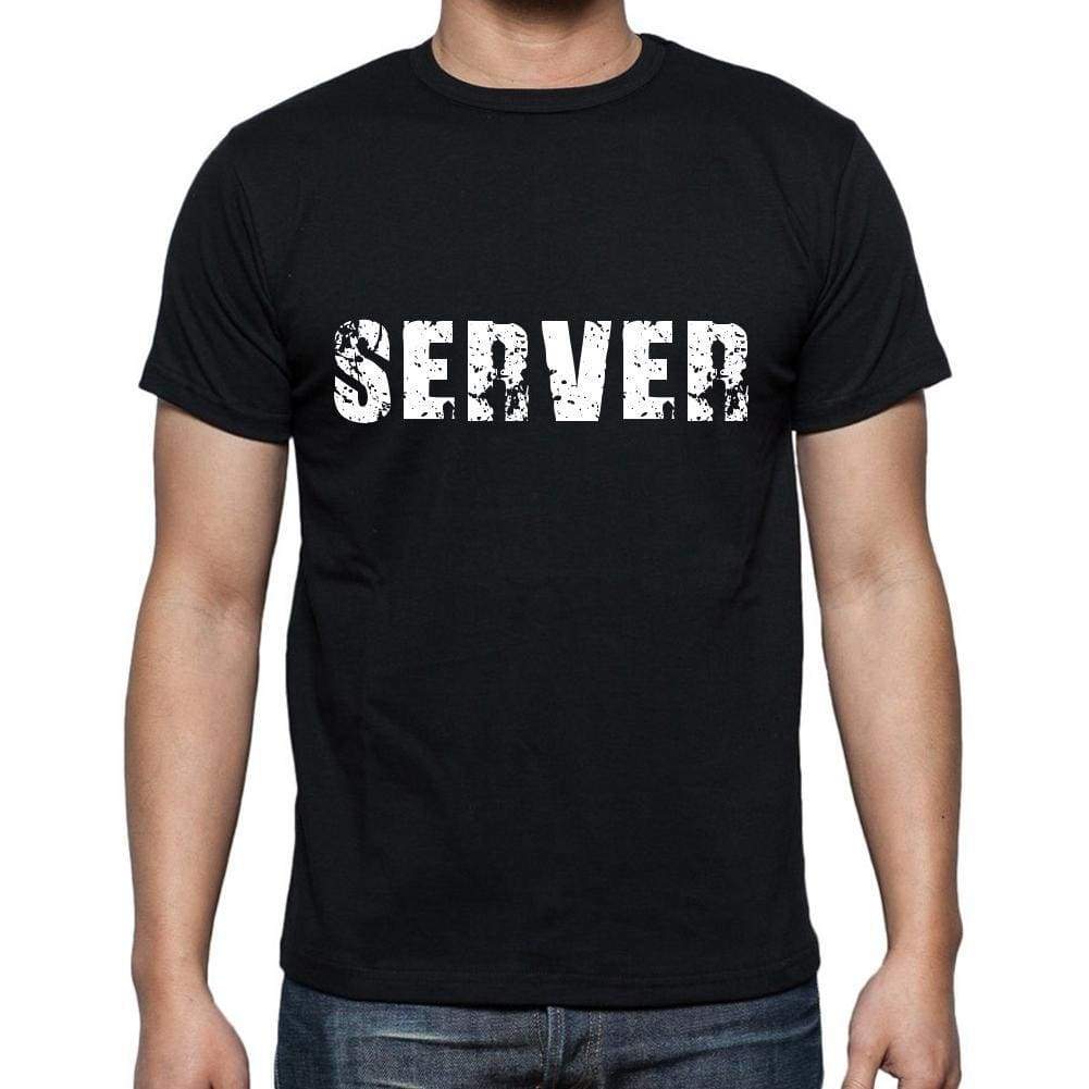 server ,Men's Short Sleeve Round Neck T-shirt 00004 - Ultrabasic