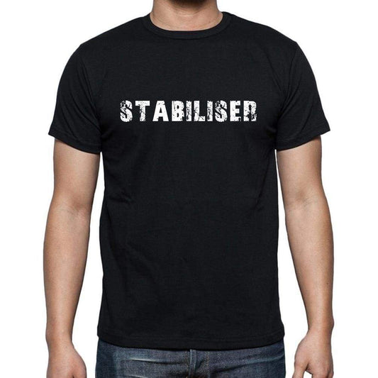 Stabiliser French Dictionary Mens Short Sleeve Round Neck T-Shirt 00009 - Casual