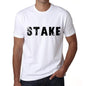 Stake Mens T Shirt White Birthday Gift 00552 - White / Xs - Casual