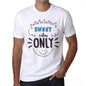 Sweet Vibes Only White Mens Short Sleeve Round Neck T-Shirt Gift T-Shirt 00296 - White / S - Casual