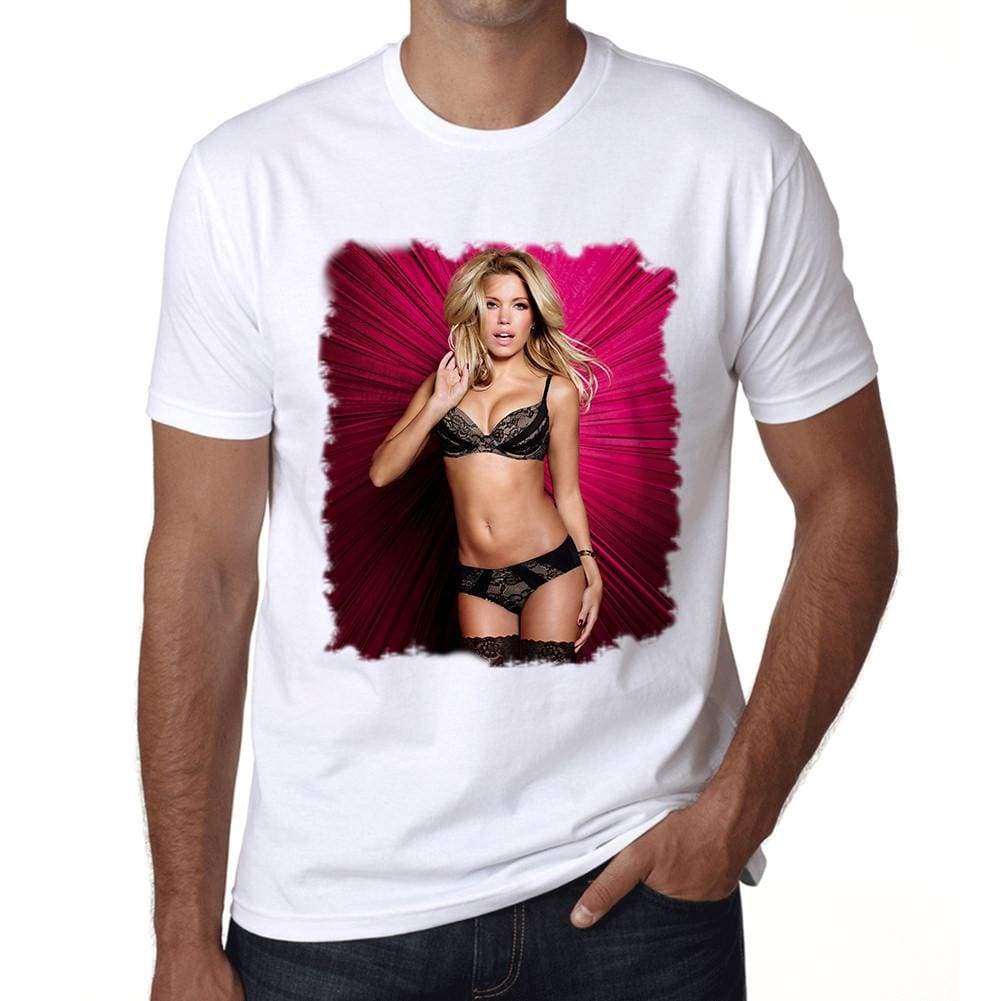 Sylvie Van Der Vaart Mens T Shirt White Birthday Gift 00515 - White / Xs - Casual