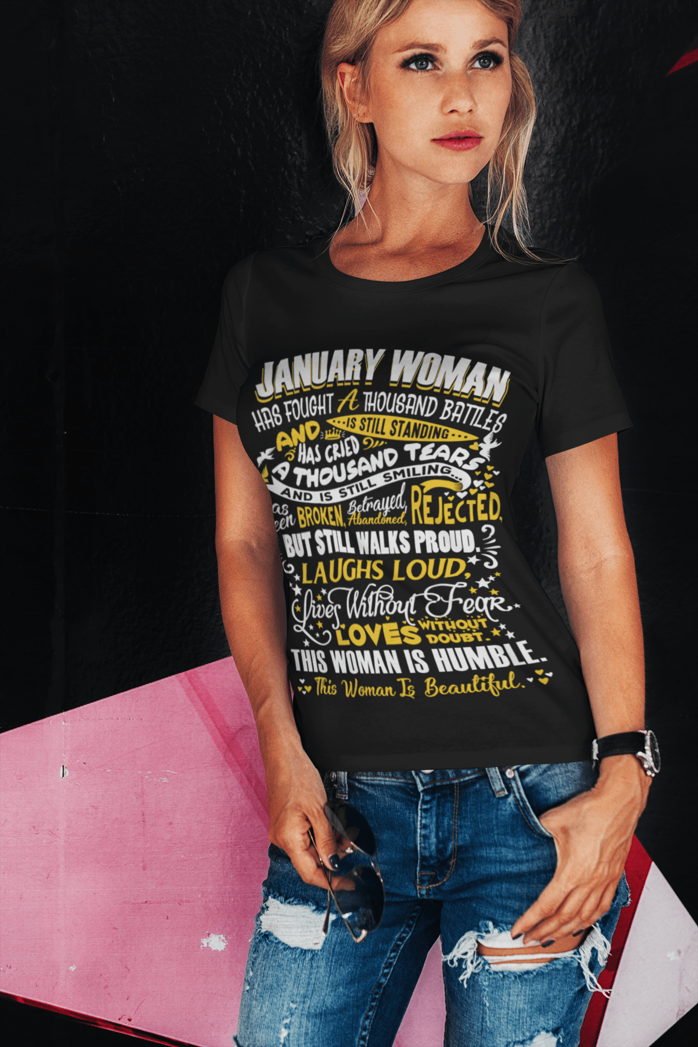 ULTRABASIC Women's Organic T-Shirt November Girls Perfect Mixture - Funny Birthday Shirt