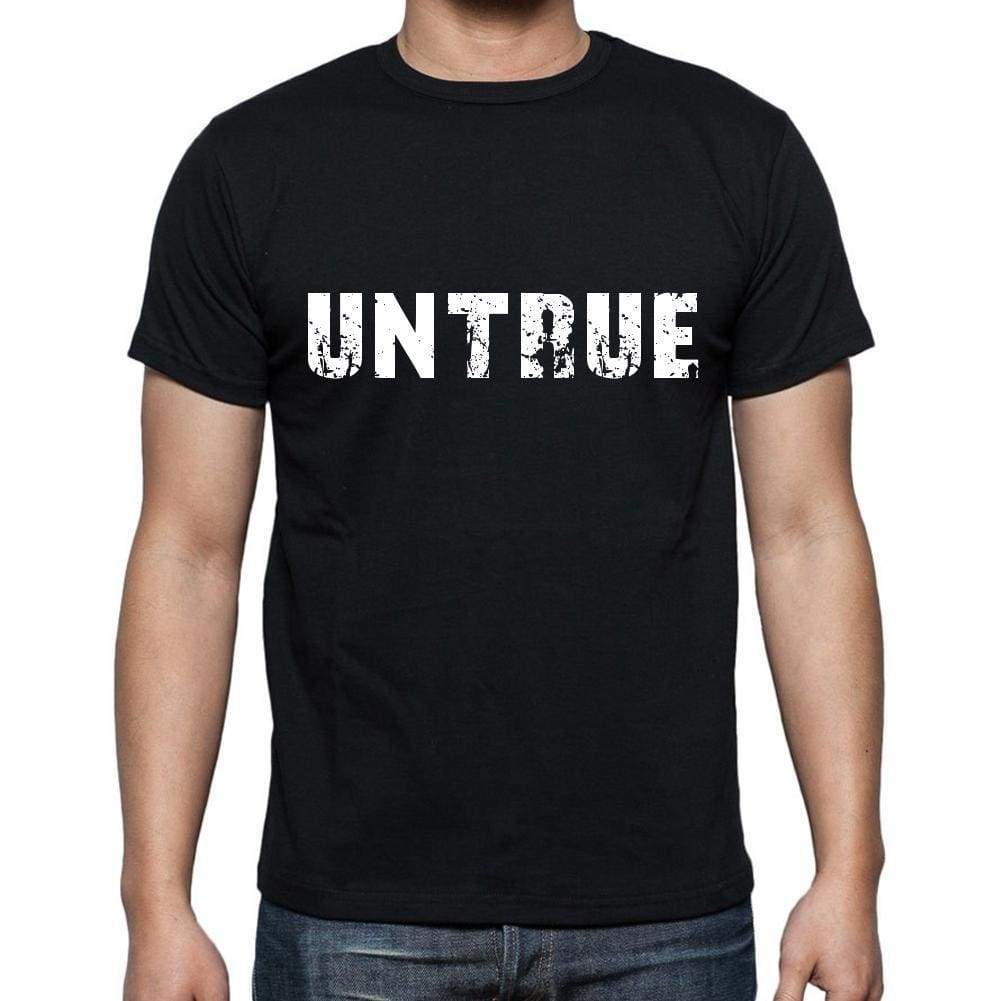 untrue ,Men's Short Sleeve Round Neck T-shirt 00004 - Ultrabasic