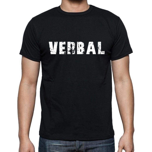 Verbal Mens Short Sleeve Round Neck T-Shirt - Casual