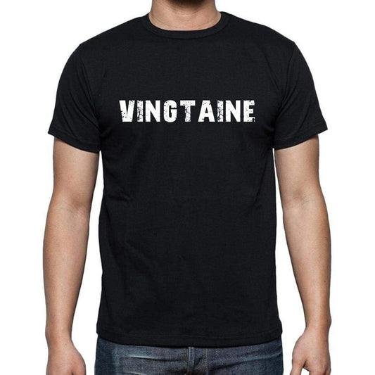 Vingtaine French Dictionary Mens Short Sleeve Round Neck T-Shirt 00009 - Casual