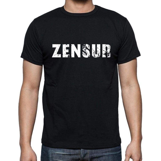 Zensur Mens Short Sleeve Round Neck T-Shirt - Casual